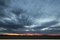 Photo Texture of Sunset Sky 0010